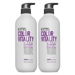 KMS ColorVitality Blonde Conditioner 750ml Double