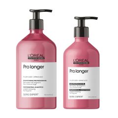L'Oréal Professionnel Serie Expert Pro Longer Shampoo 750ml and Conditioner 500ml Supersize Duo