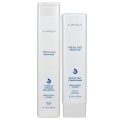 L'ANZA Healing Moisture Shampoo 300ml & Healing Moisture Conditioner 300ml Duo