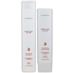 L'ANZA Healing Volume Shampoo 300ml & Healing Volume Conditioner 250ml Duo