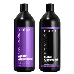 Matrix Total Results Color Obsessed Shampoo 1000ml & Conditioner 1000ml Duo