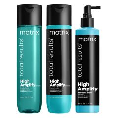 Matrix Total Results High Amplify Shampoo 300ml, Conditioner 300ml & Wonder Boost 250ml Pack