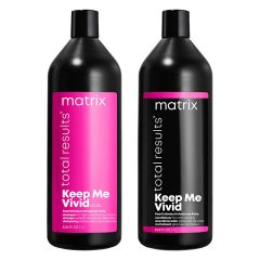 Matrix Total Results Keep Me Vivid Shampoo 1000ml & Conditioner 1000ml Duo