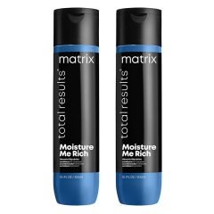 Matrix Total Results Moisture Me Rich Conditioner for Dry Hair 300ml Double