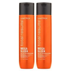 Matrix Total Results Mega Sleek Shampoo for Frizzy Hair 300ml Double