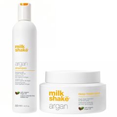 milk_shake Argan Shampoo 300ml & Argan Deep Treatment 200ml Duo