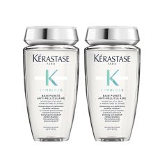 Kérastase Symbiose Purifying Anti-Dandruff Cellular Shampoo for Oily Scalps 250ml Double