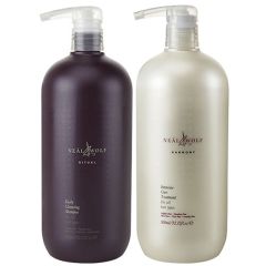 Neal & Wolf Ritual Daily Cleansing Shampoo 950ml & Harmony Intensive Care Treatment 950ml Duo