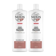 Nioxin System 3 Scalp Therapy Revitalizing Conditioner 1000ml Double Worth £152