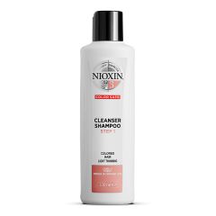 Nioxin System 3 Cleanser Shampoo for Colored Hair with Light Thinning 300ml