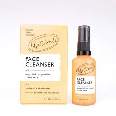 UpCircle Cleansing Face Milk with Aloe Vera + Upcycled Oat Powder 50ml