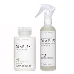 Olaplex No. 0 Intensive Bond Building Treatment 155ml and No. 3 Hair Perfector 100ml Duo