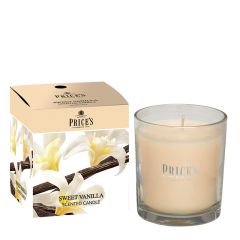 Price's Candles Boxed Jar Candle - Sweet Vanilla  