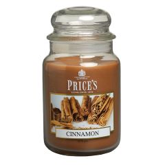 Price's Candles Large Jar Candle - Cinnamon  