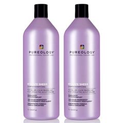 Pureology Hydrate Sheer Shampoo 1000ml Double Worth £156
