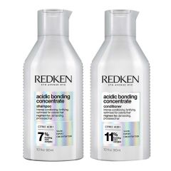 Redken Acidic Bonding Concentrate Shampoo 300ml and Conditioner 300ml Duo