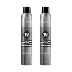 Redken Quick Dry Hairspray 400ml Double