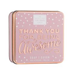 Scottish Fine Soaps - Thank You for Being Awesome Soap in a Tin 100g
