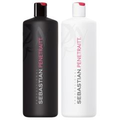 Sebastian Professional Penetraitt Shampoo 1000ml and Conditioner 1000ml Duo Worth £183