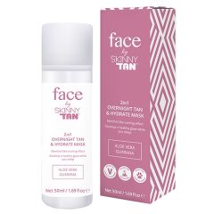 Skinny Tan Face Overnight Tan & Hydrate Mask 50ml