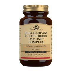Solgar Beta Glucans & Elderberry Immune Complex 60 Tablets