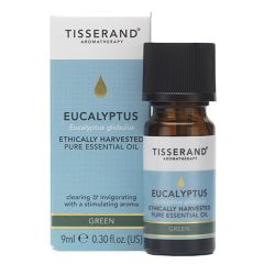 Tisserand Aromatherapy Eucalyptus Organic Pure Essential Oil 9ml
