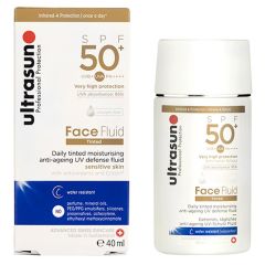 Ultrasun Tinted Face Fluid SPF50+ 40ml - Honey 