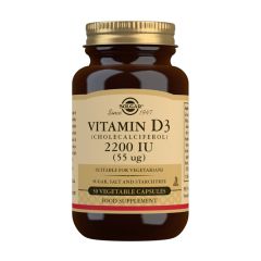 Solgar Vitamin D3 (Cholecalciferol) 2200 IU 55 µg) 