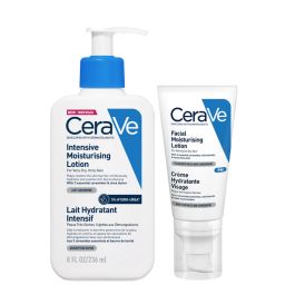Cerave Intensive Moisturising Lotion 236ml & Facial Moisturising Lotion No SPF 52ml Duo