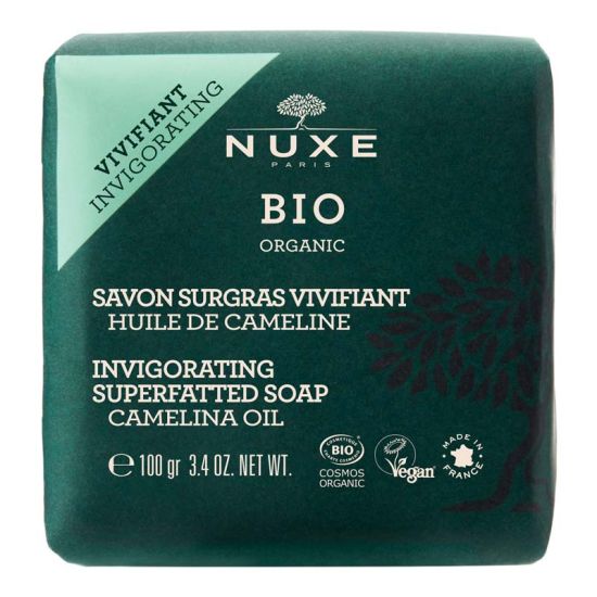 NUXE Organic Face and Body Invigorating Ultra-Rich Soap 100g