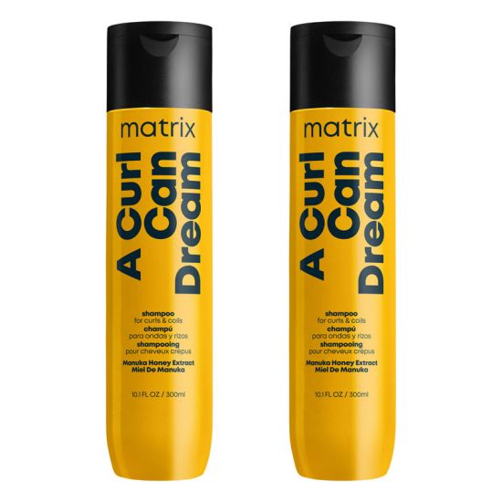 Matrix Total Results A Curl Can Dream Manuka Honey Infused Shampoo for Curly and Coily Hair 300ml double