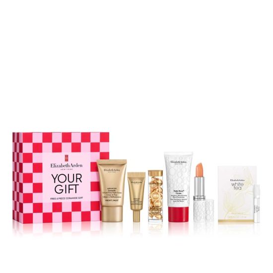 Free 'Ceramide Beauty 6 Piece Gift' (Worth £89) with Elizabeth Arden Orders Over £45