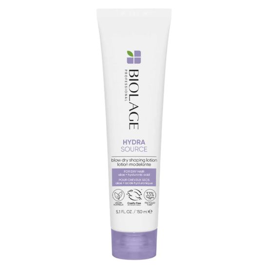 Matrix Biolage Hydra Source Blow Dry Shaping Lotion for Dry Hair with Aloe + Hyaluronic Acid 150ml
