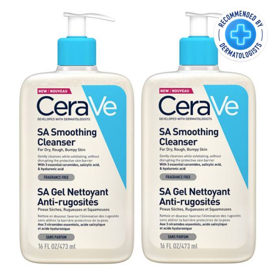 CeraVe SA Smoothing Cleanser 473ml Double 