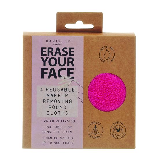 Eco Circular Makeup Removing Face Pads 4PK