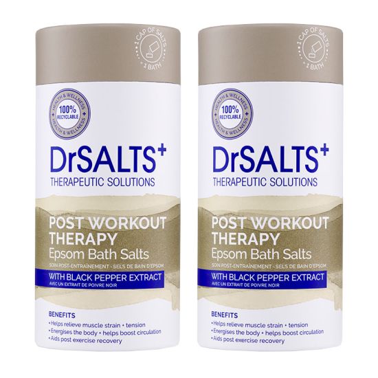Dr. Salts Post Workout Therapy Epsom Salts 750g Double