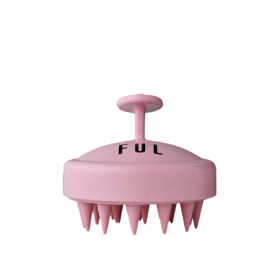FUL Scalp Massager Shampoo Brush - Pink