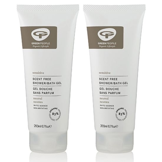 Green People Neutral Scent Free Shower Gel Double