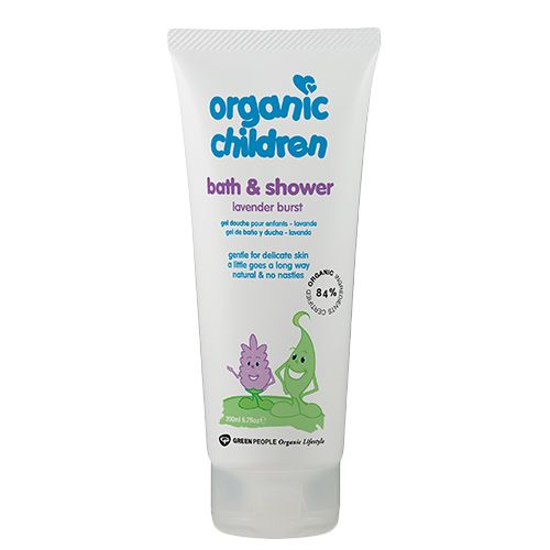 Green People Organic Children Bath and Shower Gel - Lavender Burst 200ml