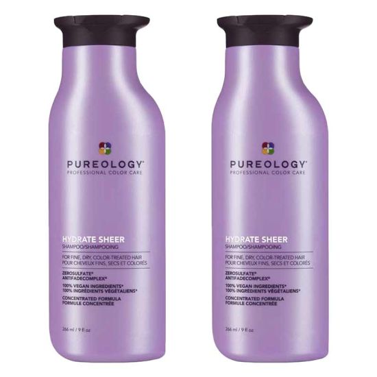 Pureology Hydrate Sheer Shampoo 266ml Double