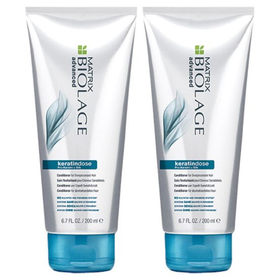 Biolage Advanced Keratindose Conditioner for Damaged Hair 250ml Double
