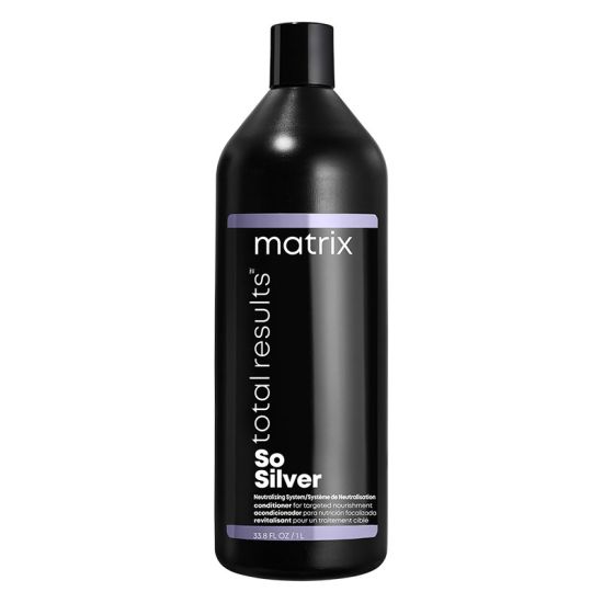 Matrix Total Results So Silver Purple Conditioner for Toning Blondes, Greys and Silvers 1000ml