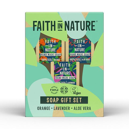Faith in Nature Soap Stack Gift Set