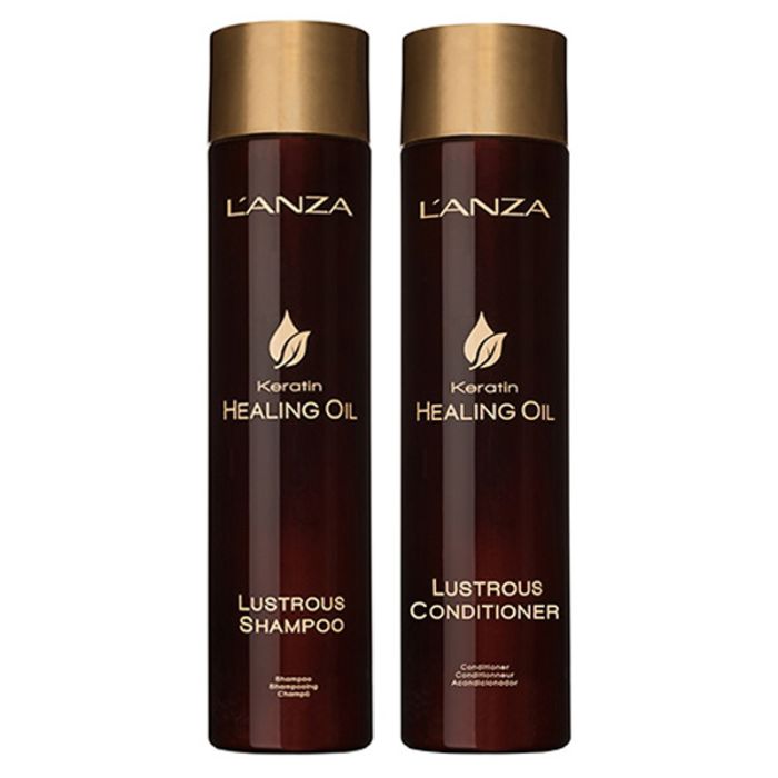 forvisning opfindelse Ældre L'ANZA Keratin Healing Oil Lustrous Shampoo 300ml & Healing Oil Lustrous  Conditioner 250ml Duo | Gorgeous Shop