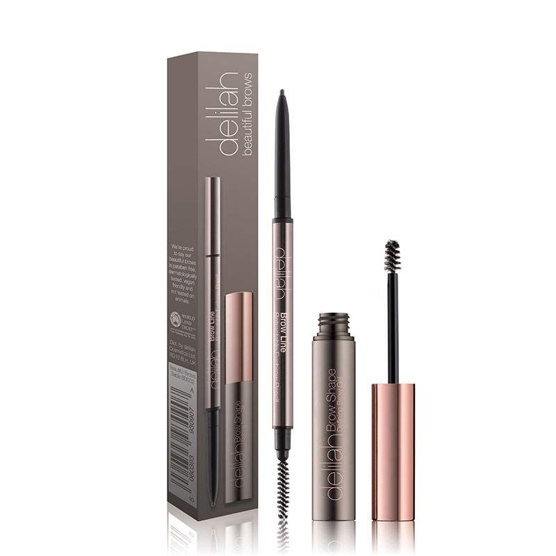 Delilah Cosmetics Beautiful Brows Collection - Sable Small