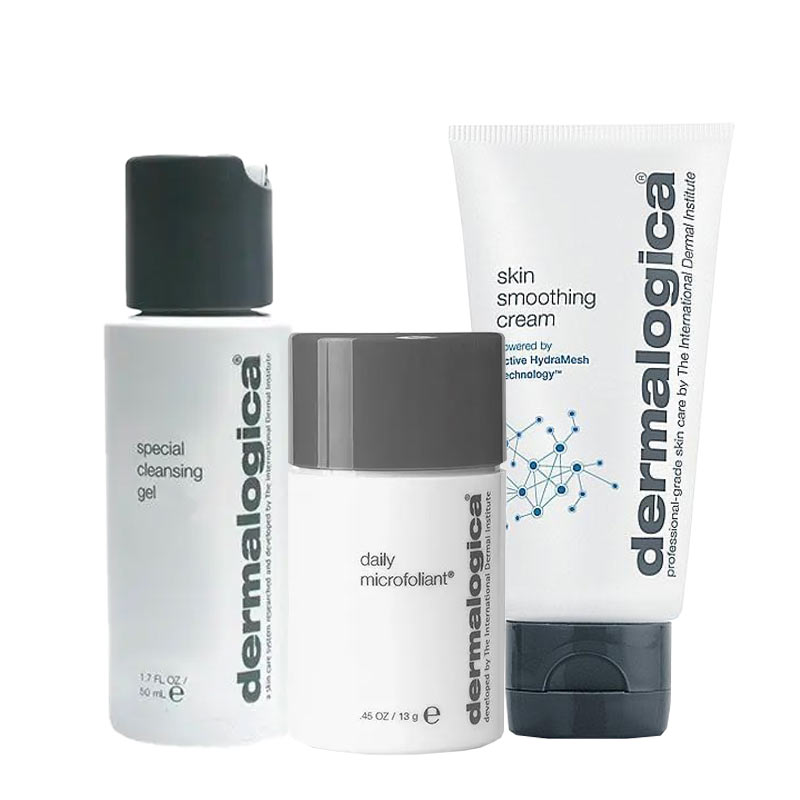 Dermalogica Cream/Lavender/Green Healthy Skin Starts Here Kit
