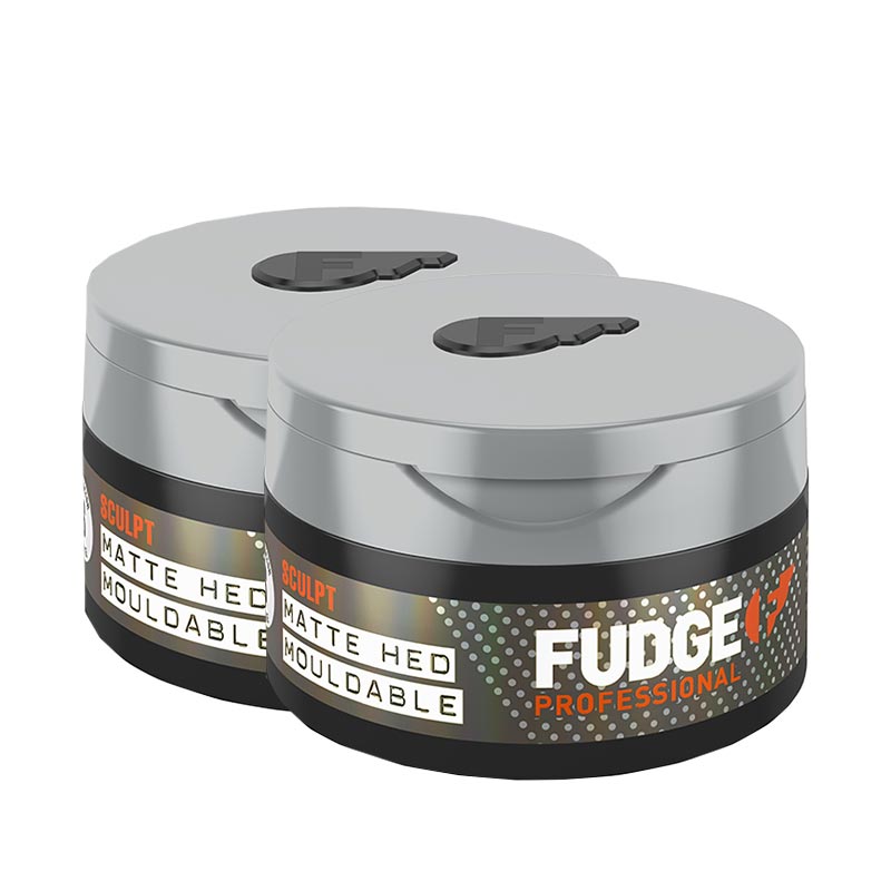 Fudge Professional Matte Hed Mouldable Medium-Hold Hair Styling Creme