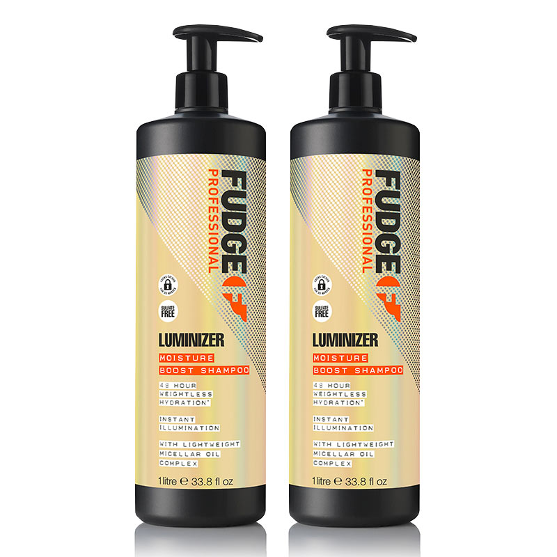 Fudge Luminizer Moisture-Boosting Shine-Enhancing Strengthening Shampo