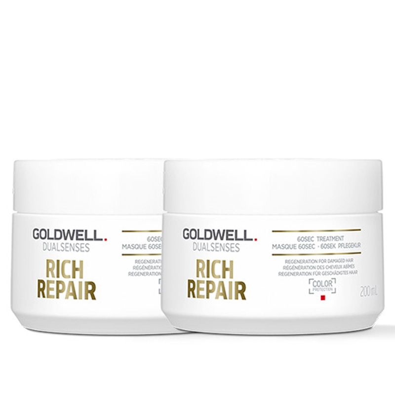Goldwell Dual Senses Rich Repair 60 Second Treatment 200ml Double