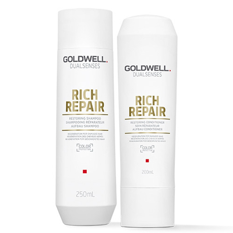 Goldwell Dual Senses Rich Repair Restoring Shampoo 250ml and Condition